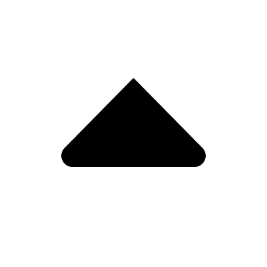 Upward Pointing Sorted Arrow (Typicons) Free Open-Source SVG Icon (Typicons)