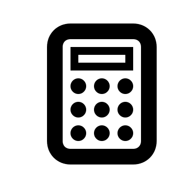 Calculator Tool Free Open-Source SVG Icon (Typicons)