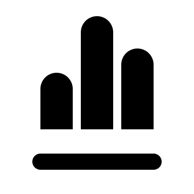 Bar Chart (Typicons) Free Open-Source SVG Icon (Typicons)