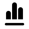 Bar Chart (Typicons) Free Open-Source SVG Icon