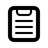 Clipboard Document Free Open-Source SVG Icon