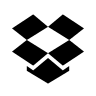 Dropbox File Storage Service Free Open-Source SVG Icon