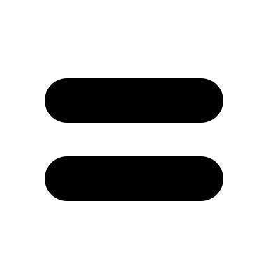 Equals Sign Free Open-Source SVG Icon (Typicons)