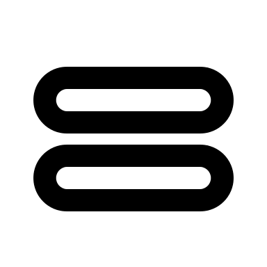 Equals Sign (Outline) Free Open-Source SVG Icon (Typicons)