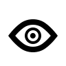 Eye Symbol (Outline) Free Open-Source SVG Icon