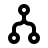 Flow Merge Process Free Open-Source SVG Icon
