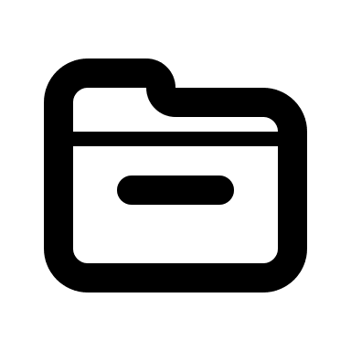 Folder Delete Operation Free Open-Source SVG Icon (Typicons)