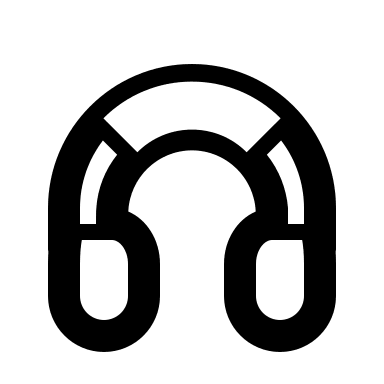 Headphones (Typicons) Free Open-Source SVG Icon (Typicons)