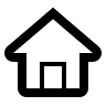 Home Icon (Outline) Free Open-Source SVG Icon