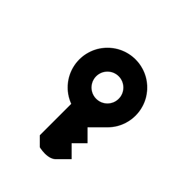 Key Symbol Free Open-Source SVG Icon (Typicons)