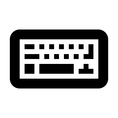 Keyboard Input Device Free Open-Source SVG Icon (Typicons)