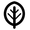 Leaf Symbol Free Open-Source SVG Icon