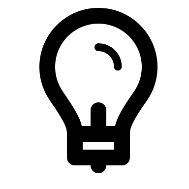 Lightbulb (Typicons) Free Open-Source SVG Icon (Typicons)