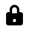 Closed Lock (Typicons) Free Open-Source SVG Icon