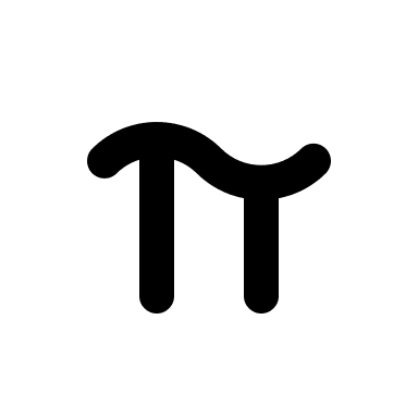 Pi Mathematical Constant Symbol Free Open-Source SVG Icon (Typicons)