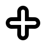 Plus Symbol (Outline) Free Open-Source SVG Icon