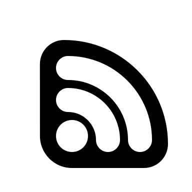 RSS Feed Symbol (Outline) Free Open-Source SVG Icon (Typicons)