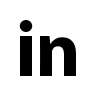 LinkedIn Social Network (Typicons) Free Open-Source SVG Icon