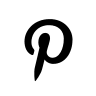 Pinterest Social Media Platform Free Open-Source SVG Icon