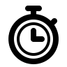 Stopwatch Timer Free Open-Source SVG Icon