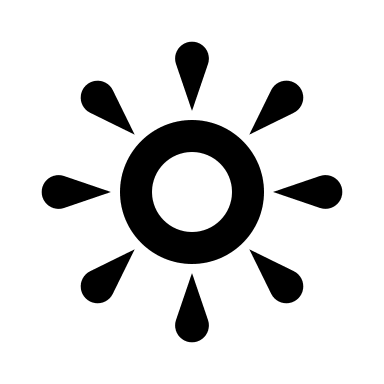 Sunny Weather (Typicons) Free Open-Source SVG Icon (Typicons)