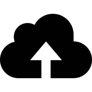 Cloud Upload Action Free Open-Source SVG Icon (uiw icons)