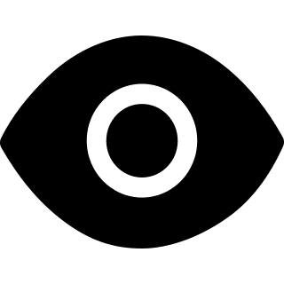 Eye Symbol Free Open-Source SVG Icon (uiw icons)