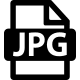 JPEG File Format Free Open-Source SVG Icon