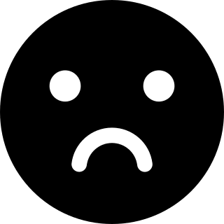 Frowning Face Free Open-Source SVG Icon (uiw icons)