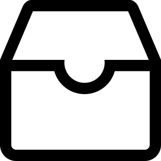 Inbox Mailbox Free Open-Source SVG Icon (uiw icons)