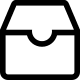 Inbox Mailbox Free Open-Source SVG Icon