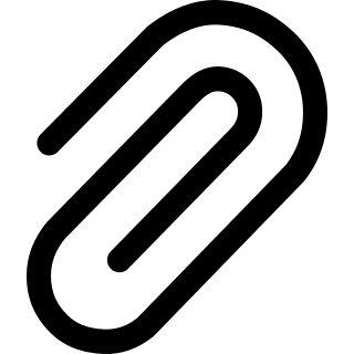 Paper Clip Free Open-Source SVG Icon (uiw icons)