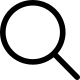 Search Functionality Free Open-Source SVG Icon