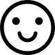 Smiley Face (Outline) Free Open-Source SVG Icon