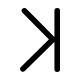 Vertical Right Arrow Free Open-Source SVG Icon