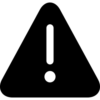 Warning Alert Symbol Free Open-Source SVG Icon (uiw icons)