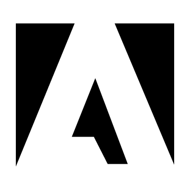 Adobe Alternate Logo (Monochrome) Free Open-Source SVG Icon (Unicons Monochrome)