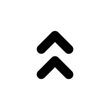 Double Up Angle Arrow (Monochrome) Free Open-Source SVG Icon (Unicons Monochrome)