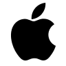 Apple Alternative Fruit (Monochrome) Free Open-Source SVG Icon