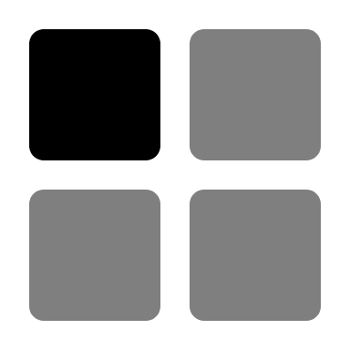 Apps (Monochrome) Free Open-Source SVG Icon (Unicons Monochrome)