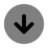 Downward Arrow in Circle (Monochrome) Free Open-Source SVG Icon