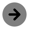 Right Arrow in Circle (Monochrome) Free Open-Source SVG Icon