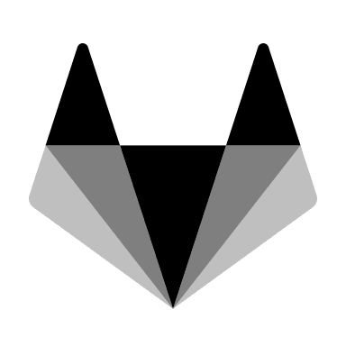 GitLab Alternative (Monochrome) Free Open-Source SVG Icon (Unicons Monochrome)