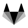 GitLab Alternative (Monochrome) Free Open-Source SVG Icon