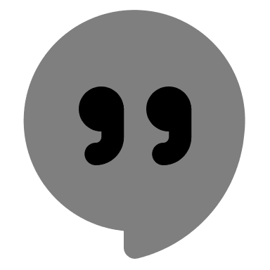 Google Hangouts Alternative Free Open-Source SVG Icon (Unicons Monochrome)