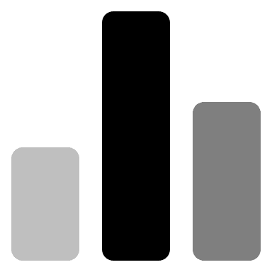 Bar Graph Chart (Monochrome) Free Open-Source SVG Icon (Unicons Monochrome)