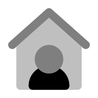 User House (Monochrome) Free Open-Source SVG Icon (Unicons Monochrome)