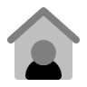 User House (Monochrome) Free Open-Source SVG Icon