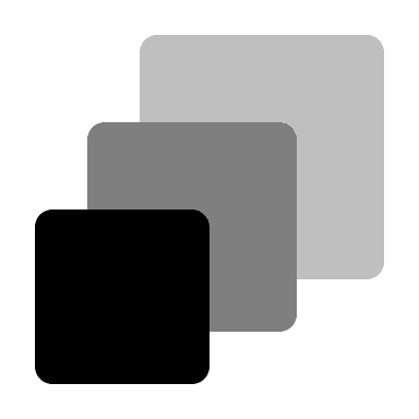 Alternative Layers Design (Monochrome) Free Open-Source SVG Icon (Unicons Monochrome)