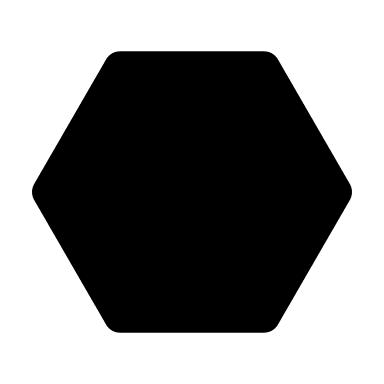 Polygon Shape (Monochrome) Free Open-Source SVG Icon (Unicons Monochrome)